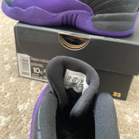 Jordan 12 Retro Toddler Size 10c - Picture 6 of 6